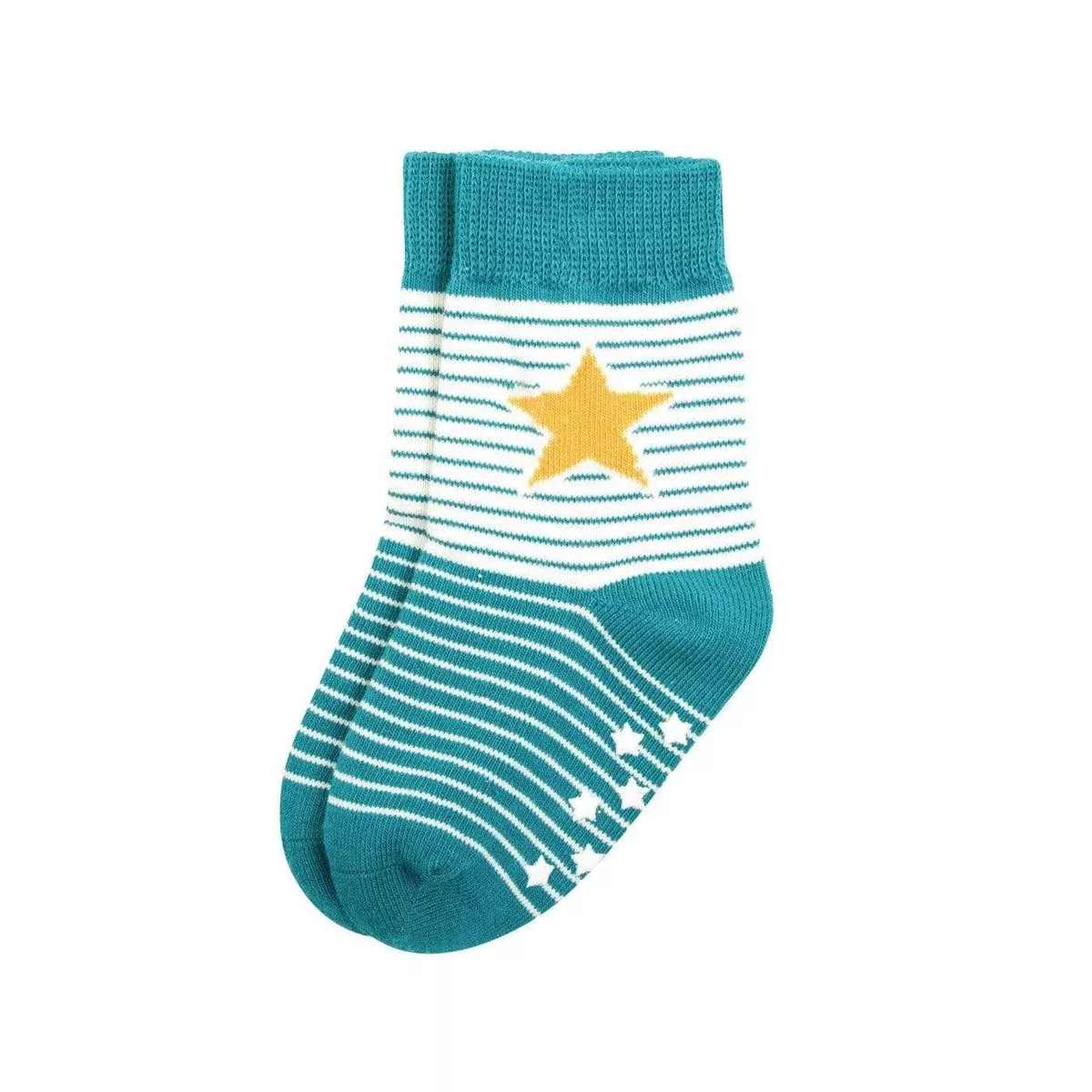 Non Slip Socks Stripe Lake