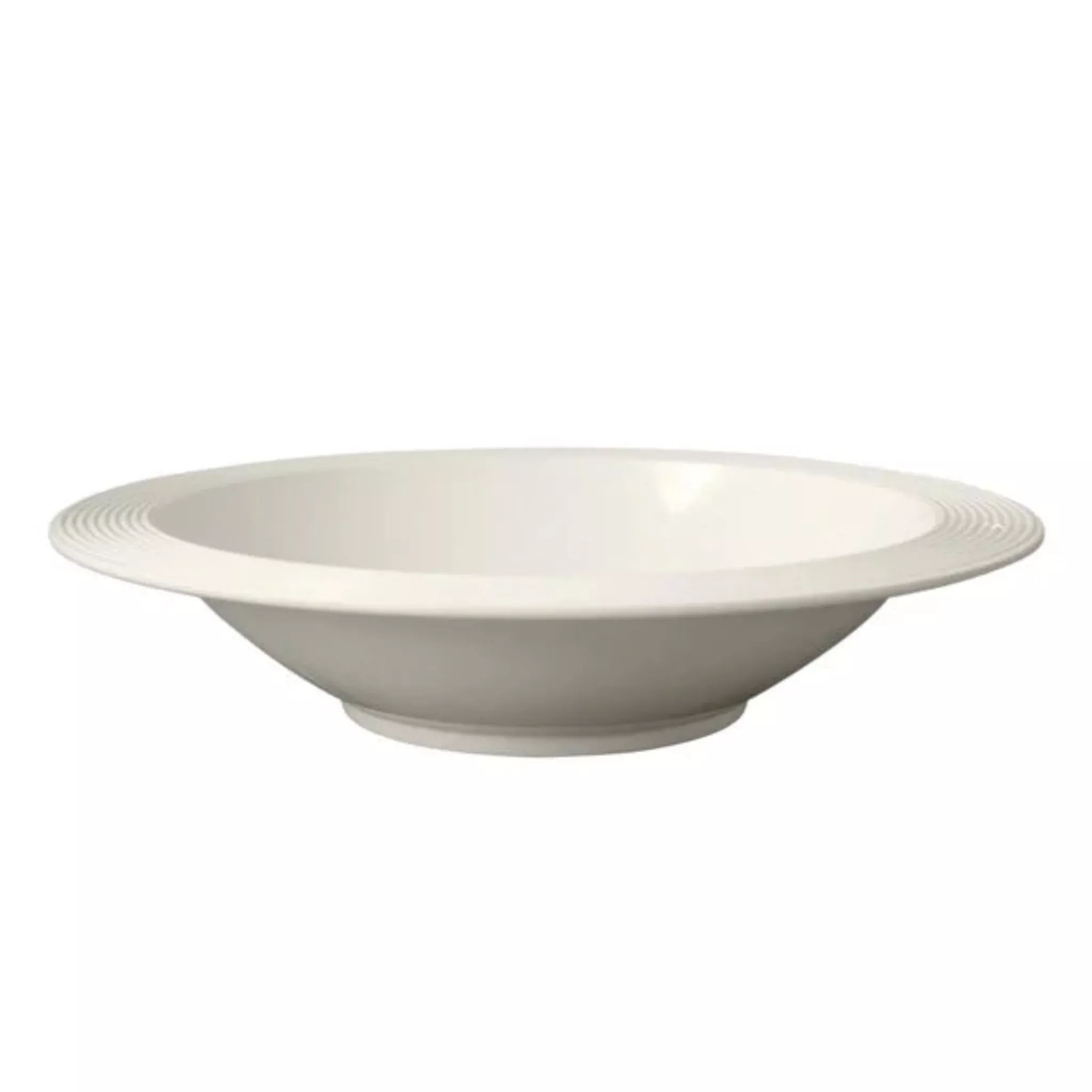 Nora Fleming Melamine Pinstripes Shallow Bowl