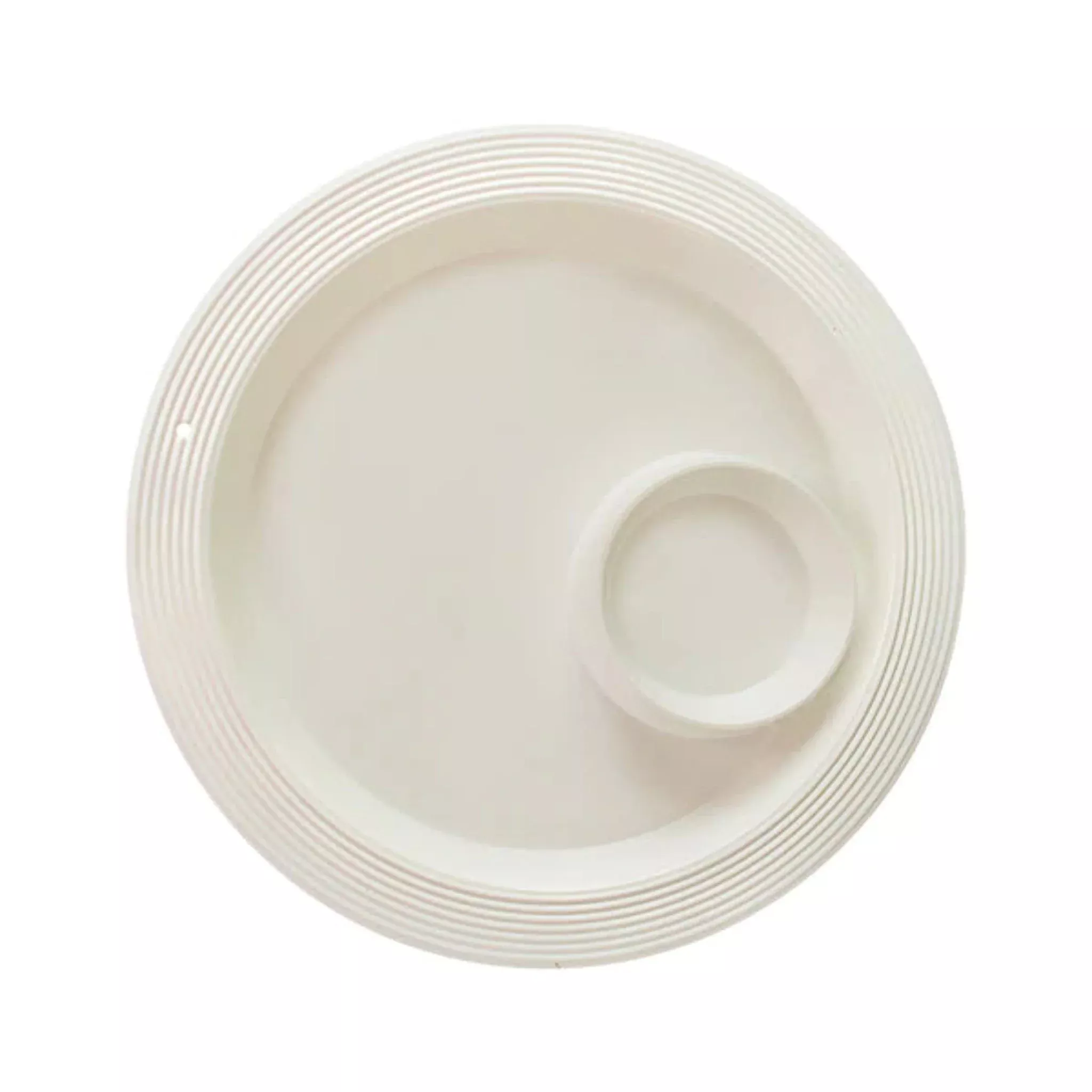 Nora Fleming Pinstripes Chip & Dip Platter