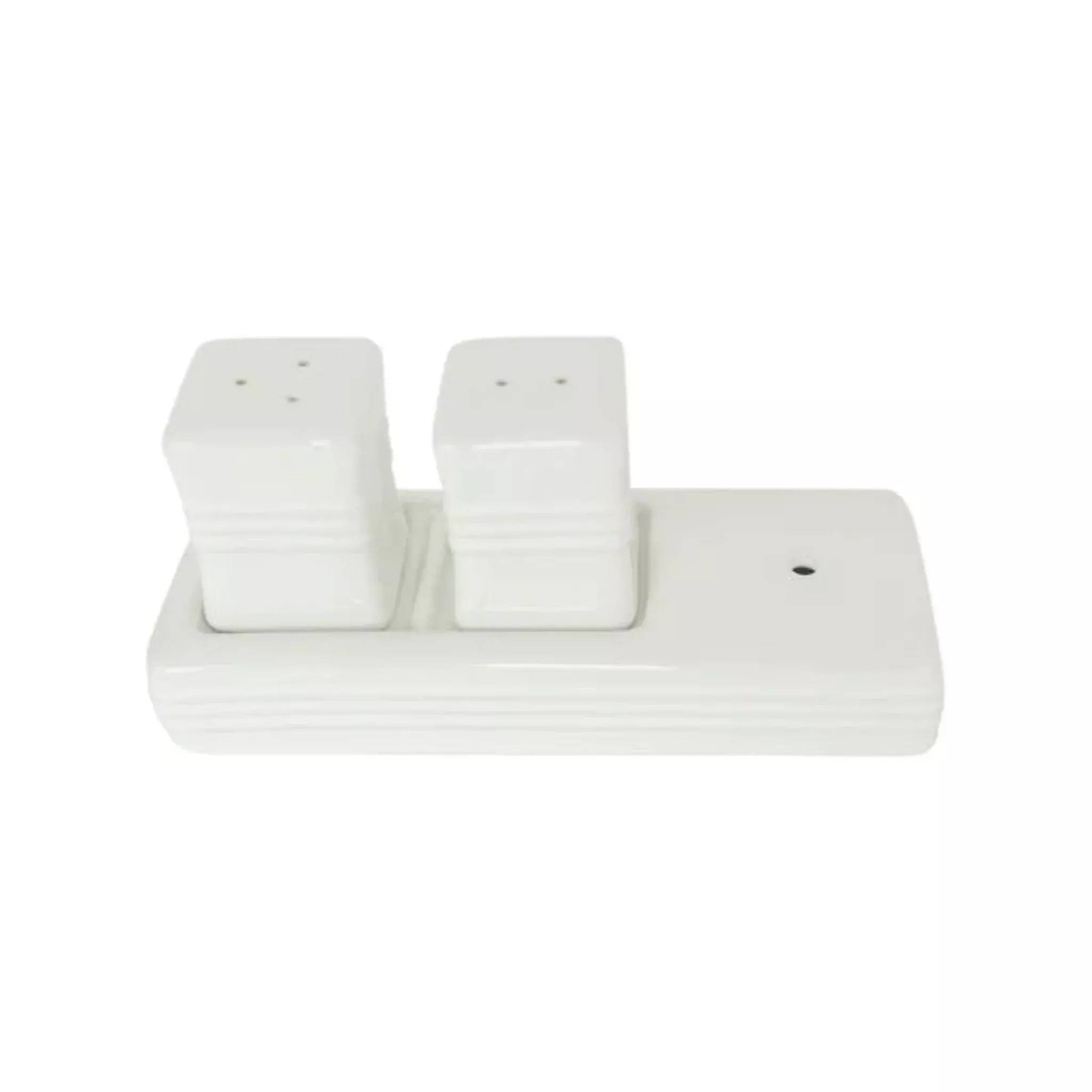 Nora Fleming Salt & Pepper Shaker Set Pinstripes