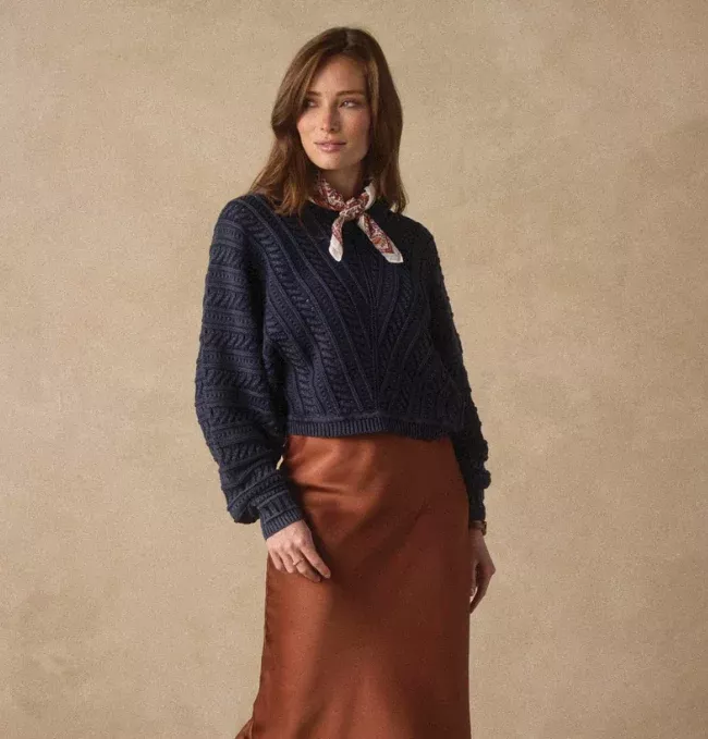 The Normal Brand Apres Chevron Sweater - F2SAPCHS