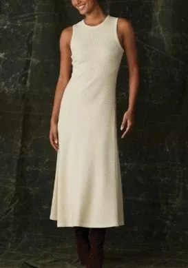 Normal Brand Vintage Thermal Midi DressF2VTHMID