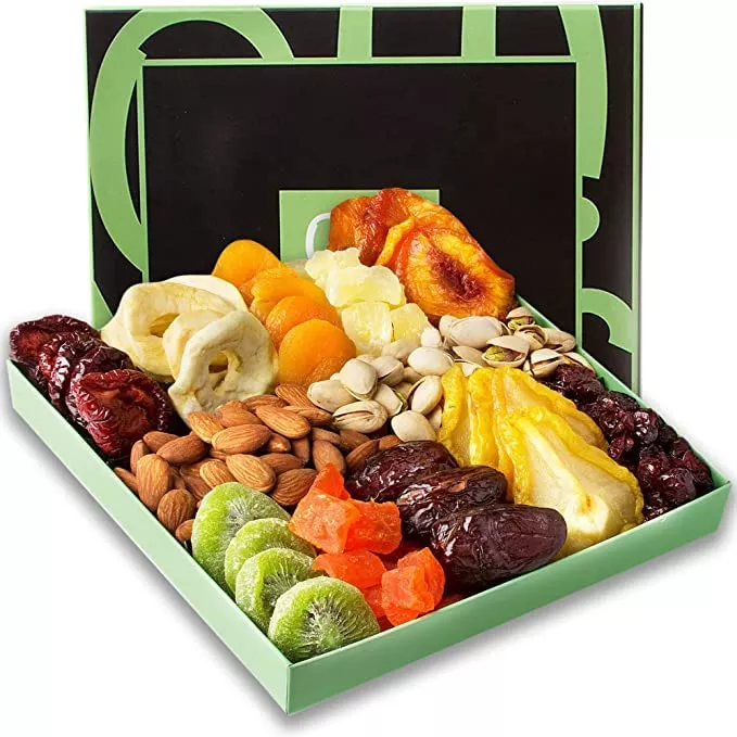 Nuts Christmas Gift Basket