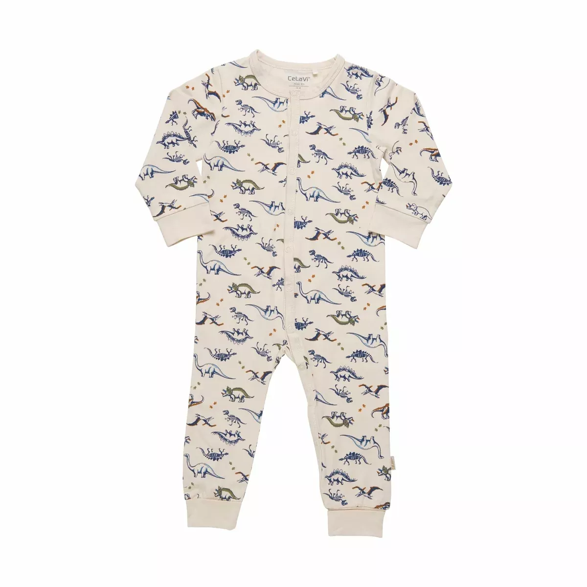 One Piece Pajamas: Dinos Green