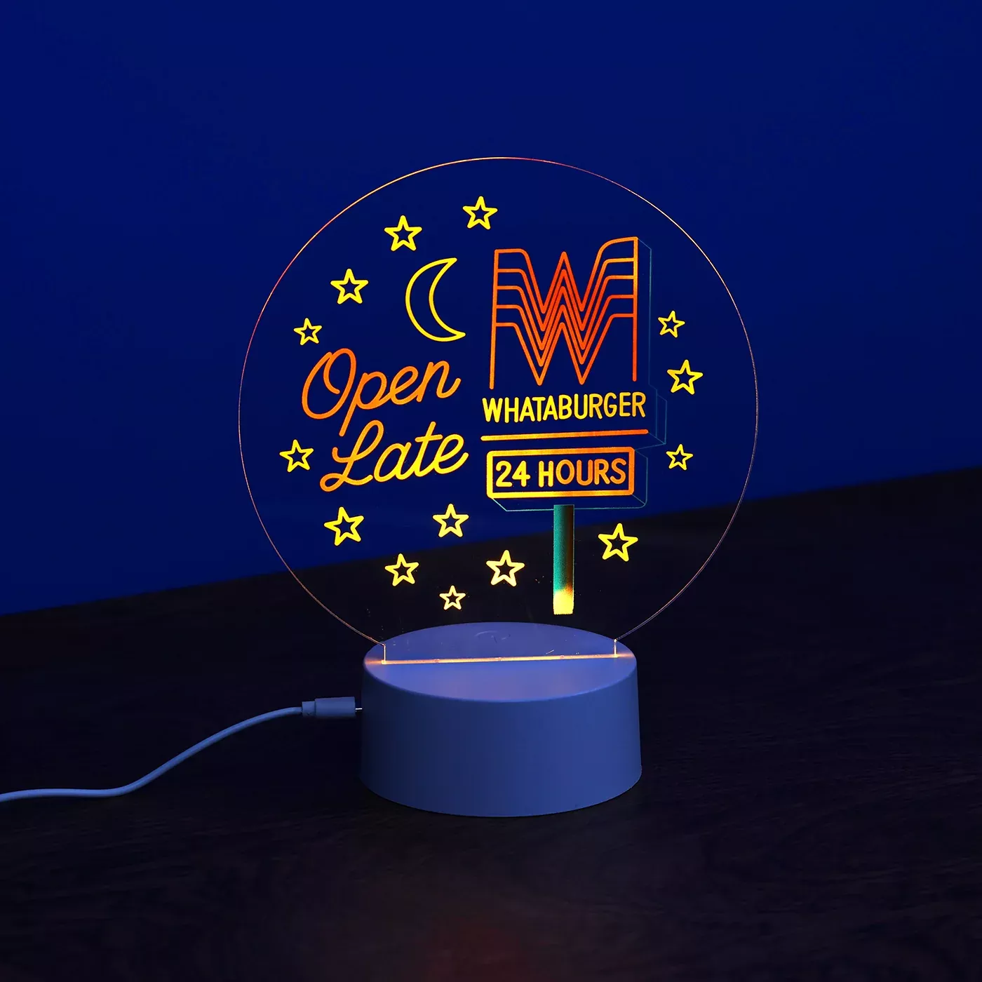 Open Late Acrylic Sign