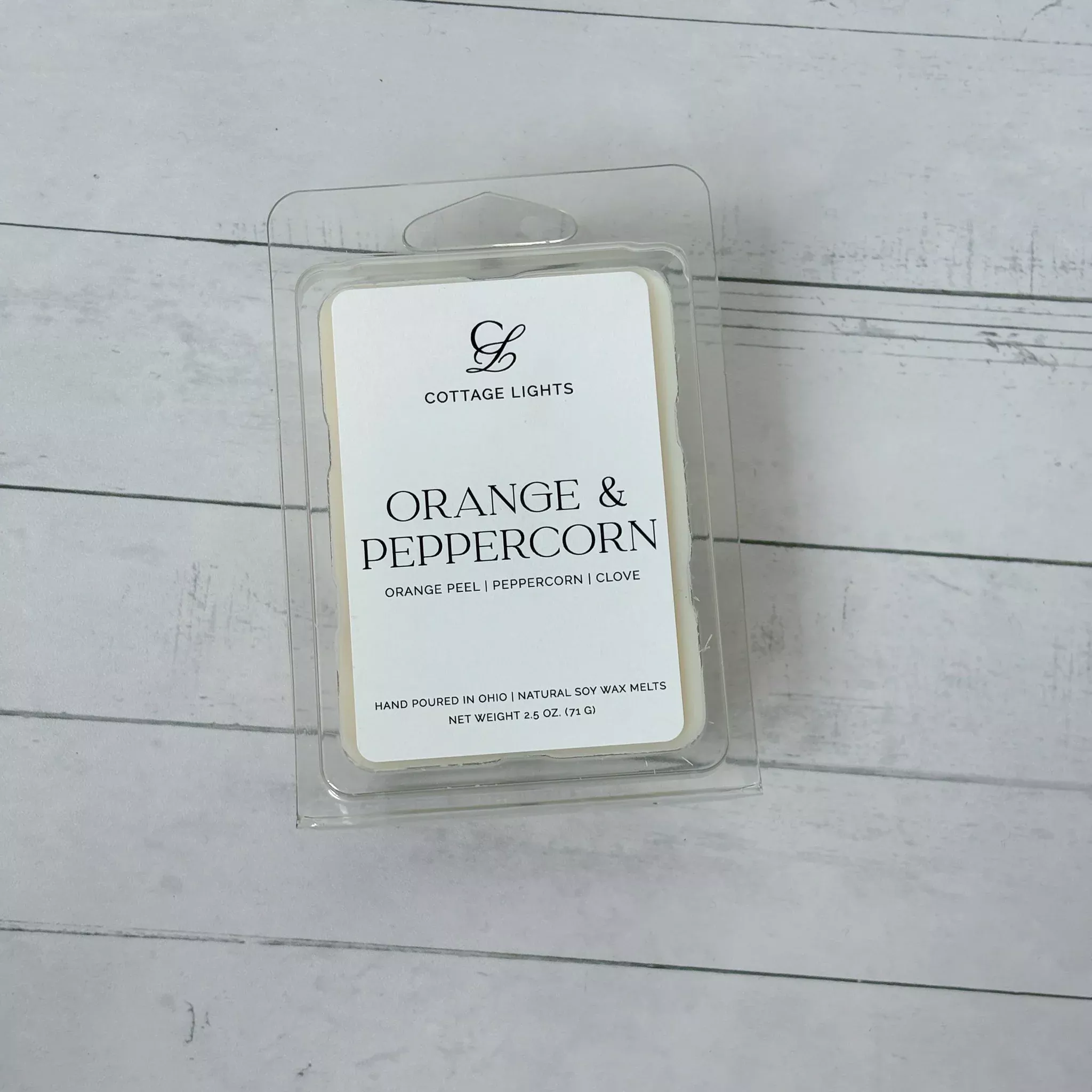 Orange & Peppercorn Soy Wax Melt