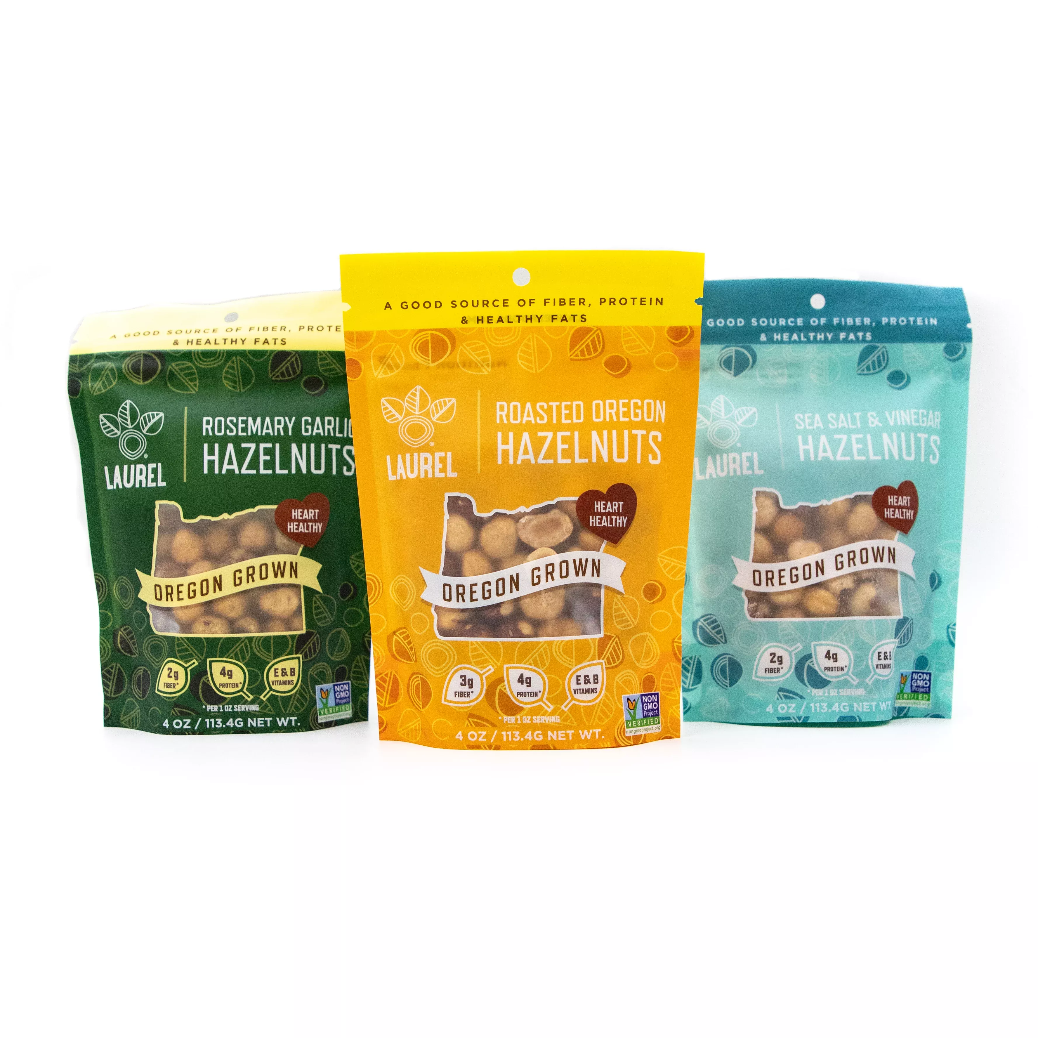 Oregon Hazelnut Bags 4ozby Laurel Foods