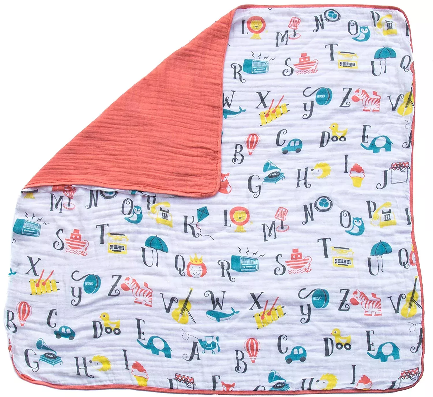 Organic Muslin Baby Toddler Blanket