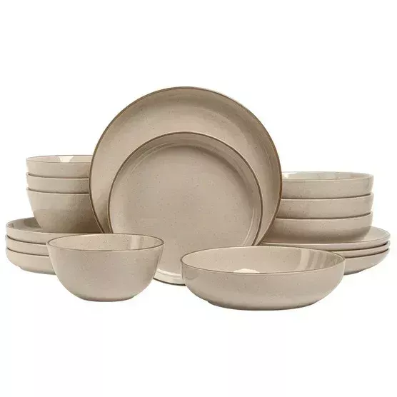 over&back Options 16-piece Dinnerware Set