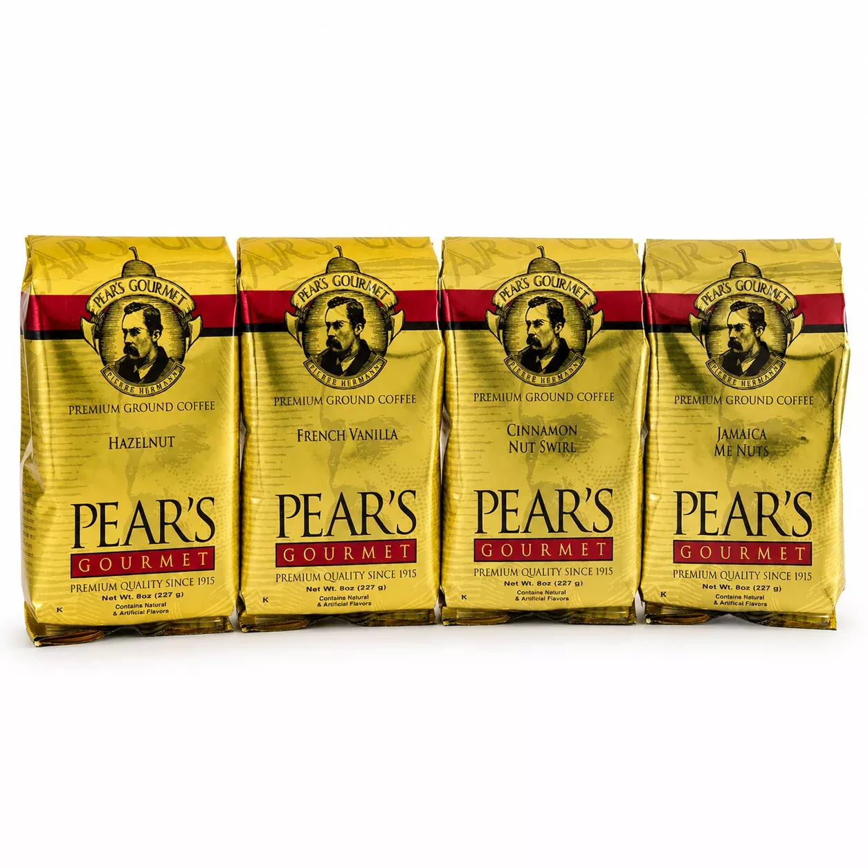 Pear's Best Seller Flavor Ground Coffee Bundle | 8 oz | Brenmar