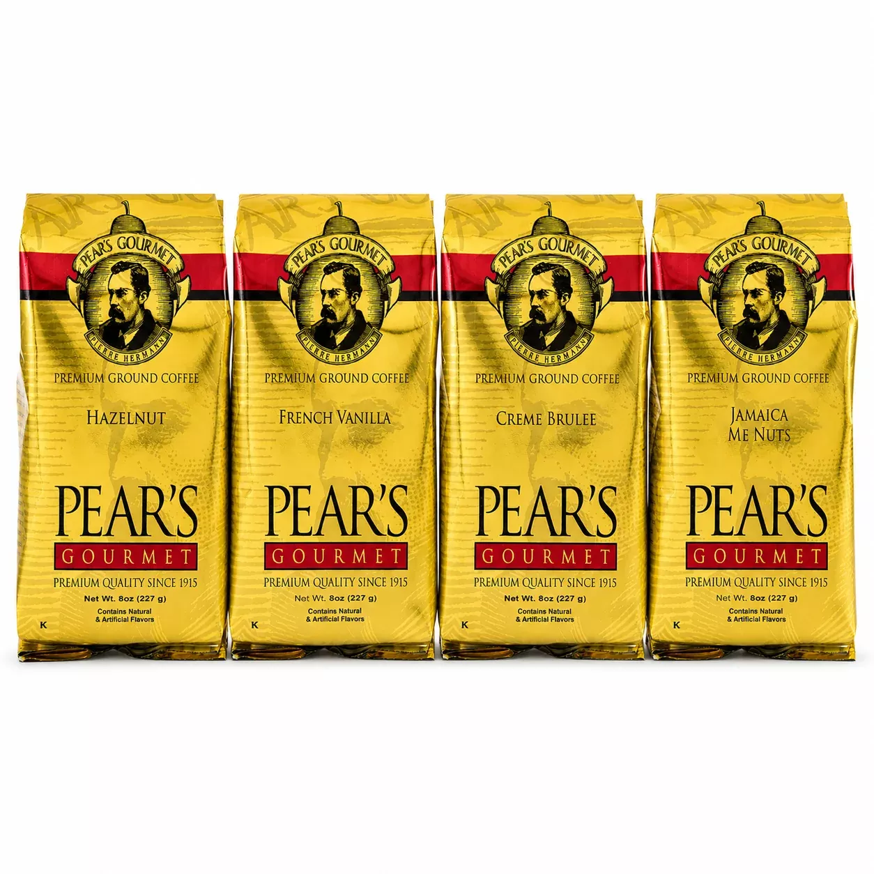Pear's Coffeehouse Favorites Ground Coffee Bundle | 8 oz | Brenmar