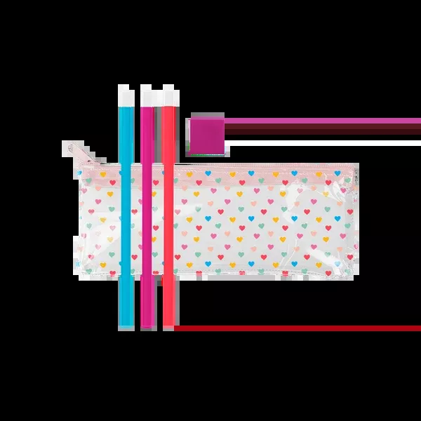 Pencil Kit - Tiny Hearts