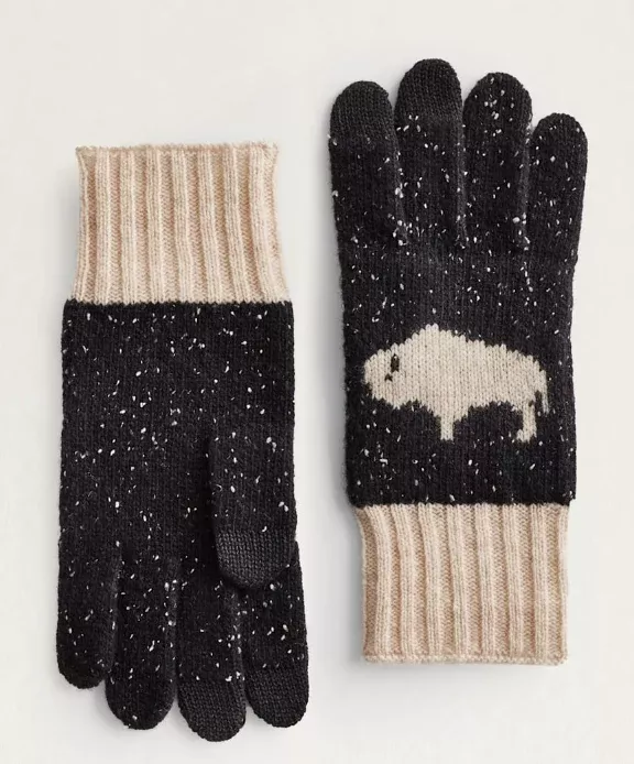 Pendleton Lambswool Texting Gloves - Touchscreen Compatible Winter Gloves
