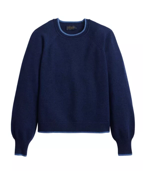 Pendleton Merino Tipped Crewneck Sweater - TC0182
