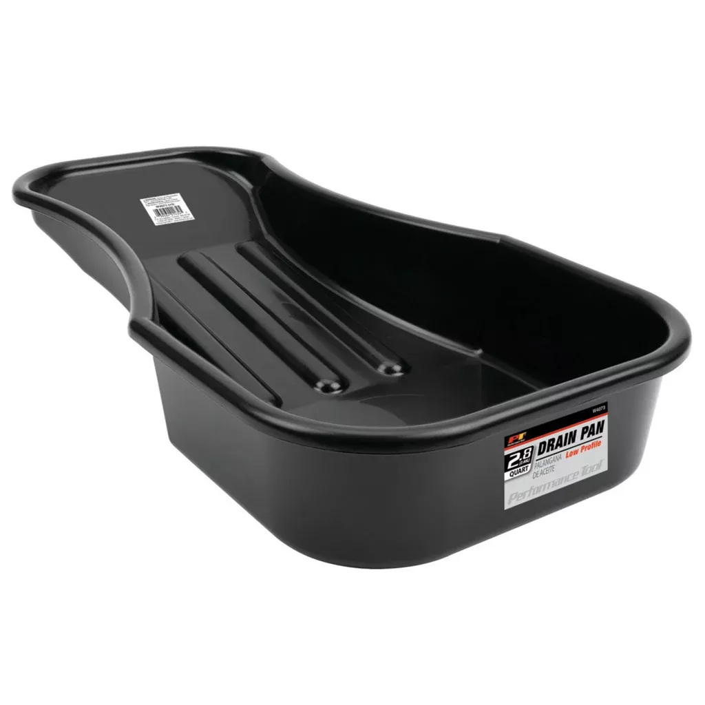 Performance Tool Heavy Duty 2.8 Quart Low Profile Oil Drain Pan