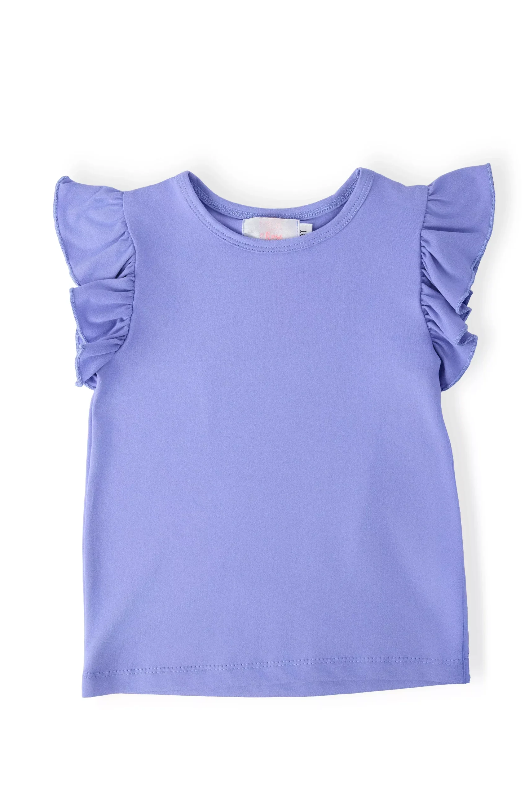 Periwinkle S /S Ruffle Tee