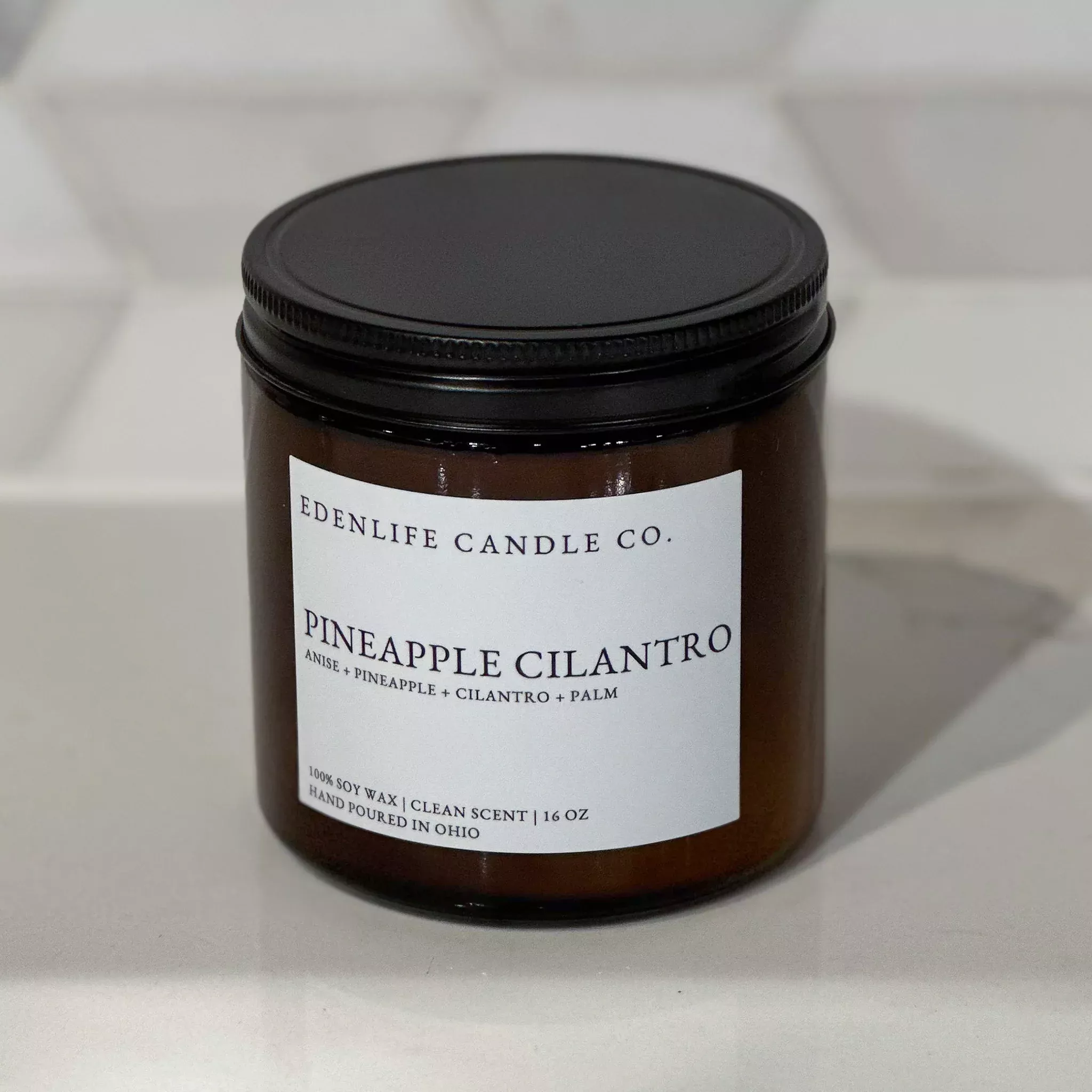 Pineapple + Cilantro Candle