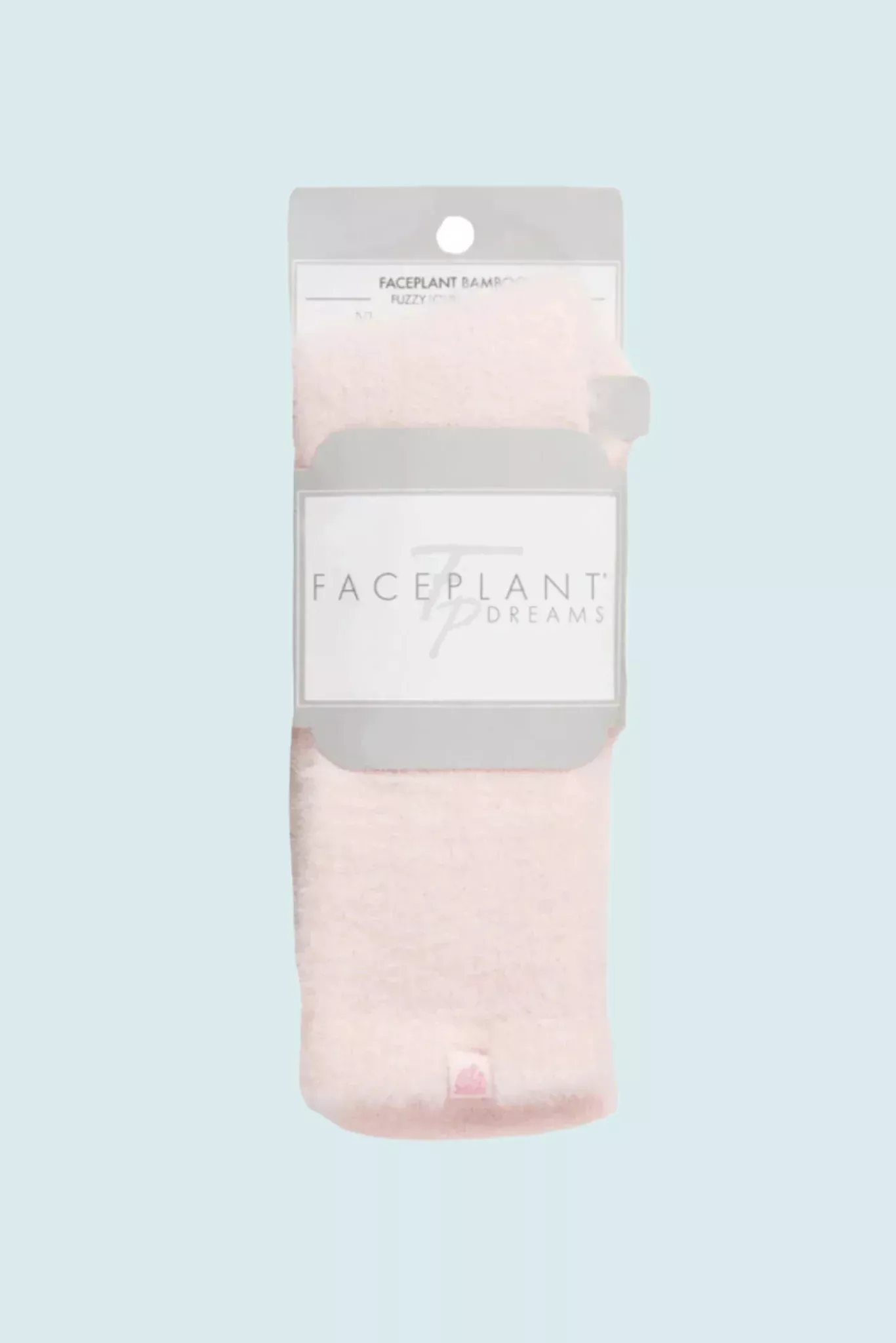Pink Fuzzy Bamboo Lounge Sock
