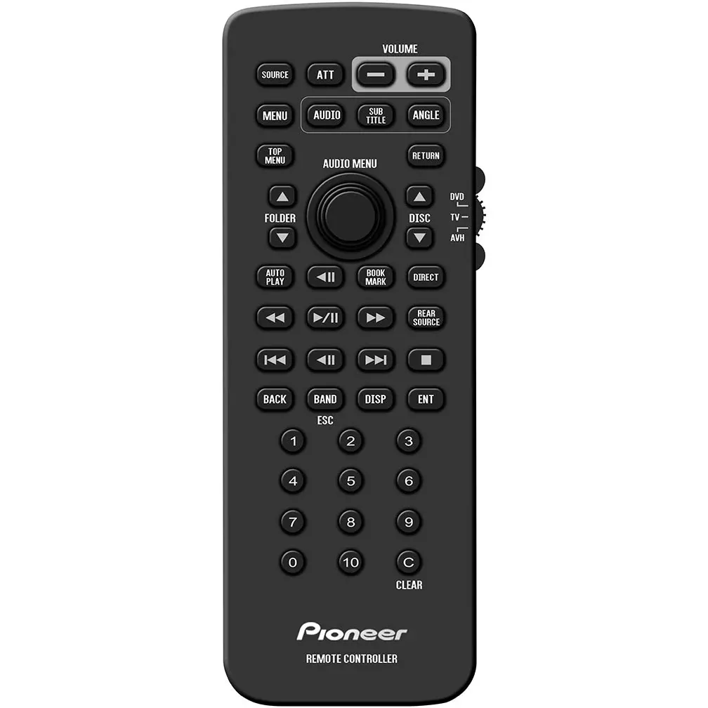 Pioneer CDR55 Remote Control with DVD/Audio Controls