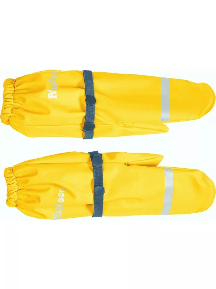 Playshoes Rain Mittens: Yellow