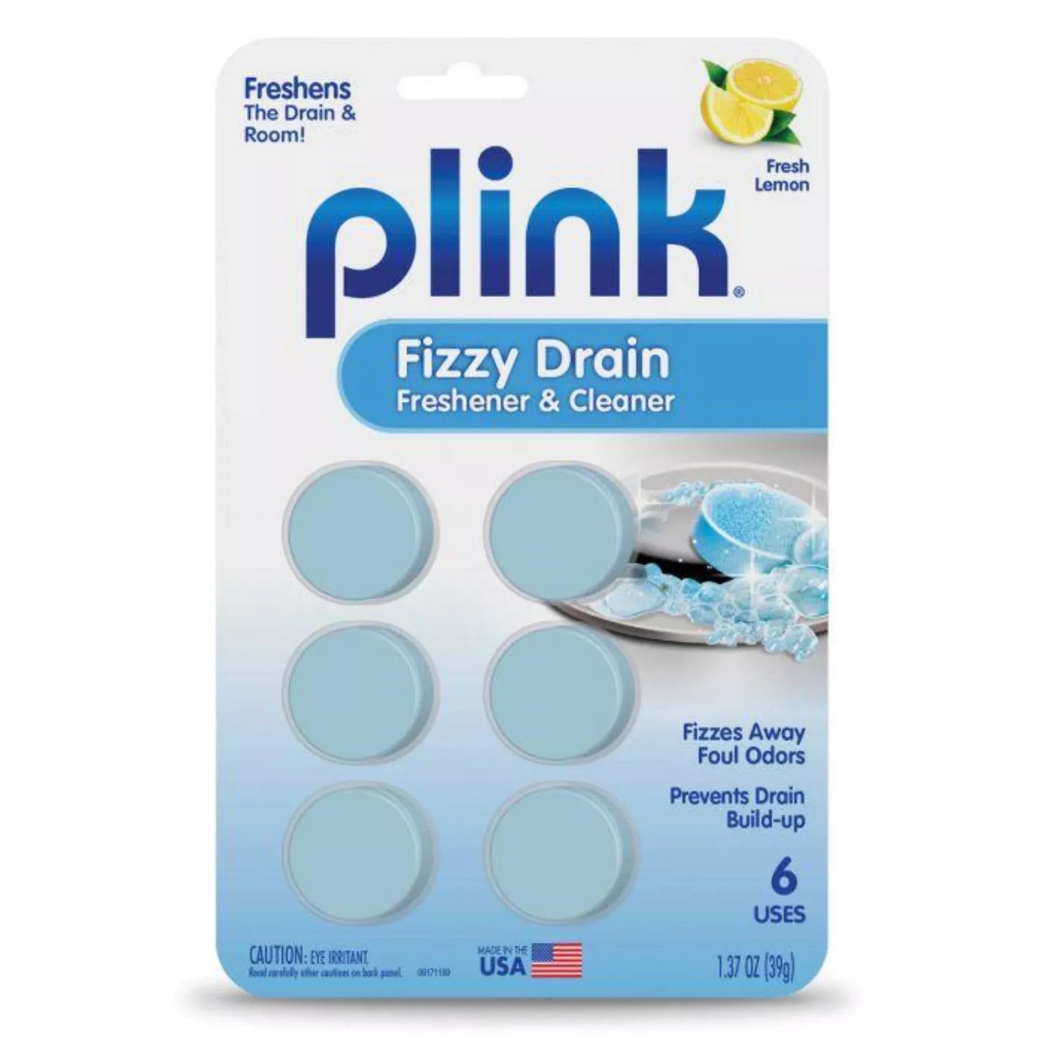 Plink Fizzy Drain Freshener & Cleaner