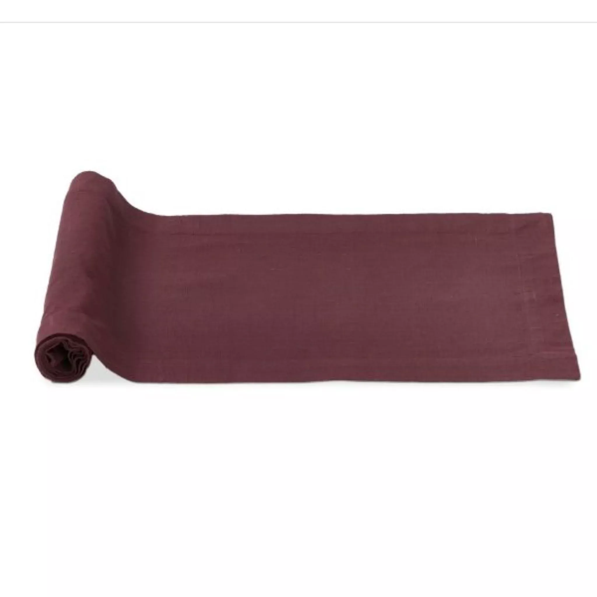 Plum Threads Slub Table Runner