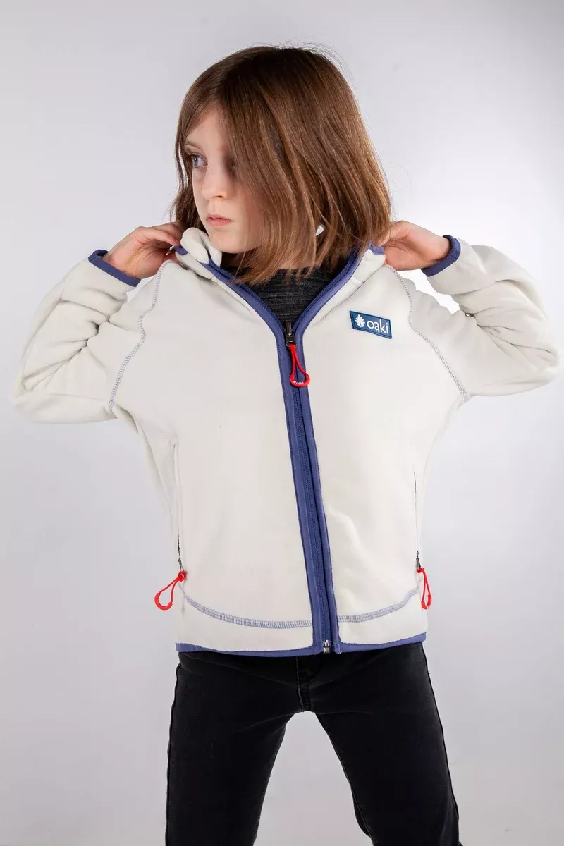 Polartec 200 Series Fleece Jacket: Winter White