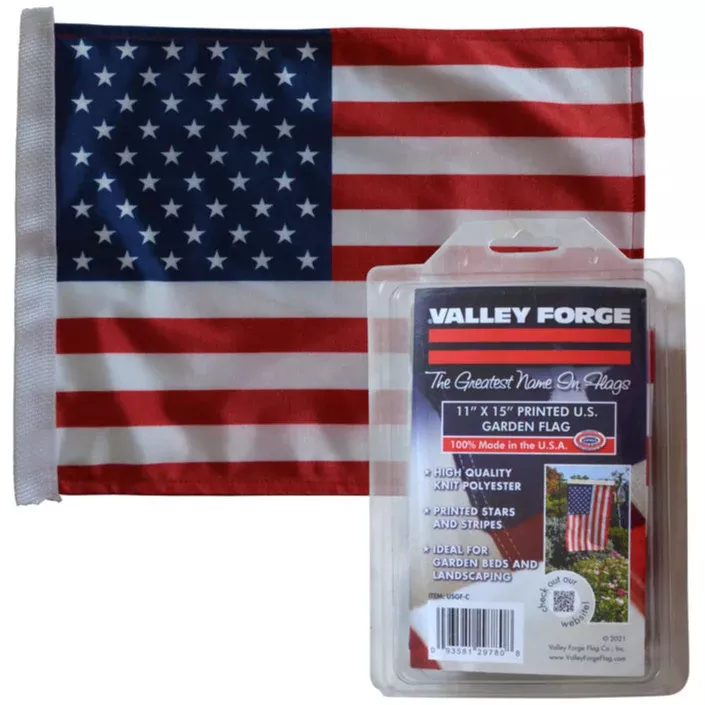 Polyester American Garden Flag - 11" x 15"