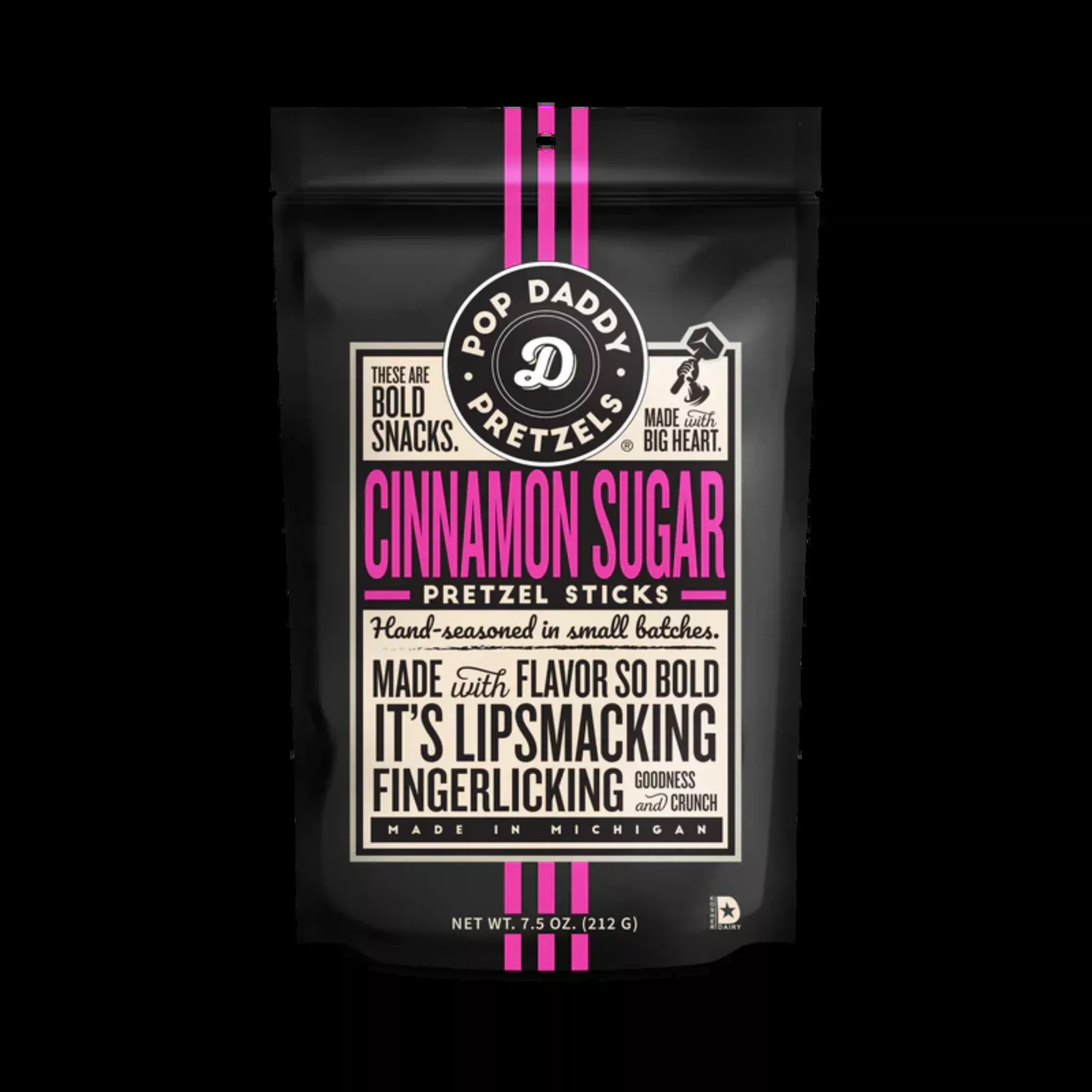 Pop Daddy Cinnamon Sugar Pretzels