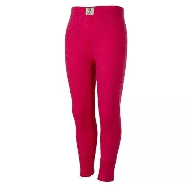 Prince and Princess Merino Wool Long John Pant: Pink