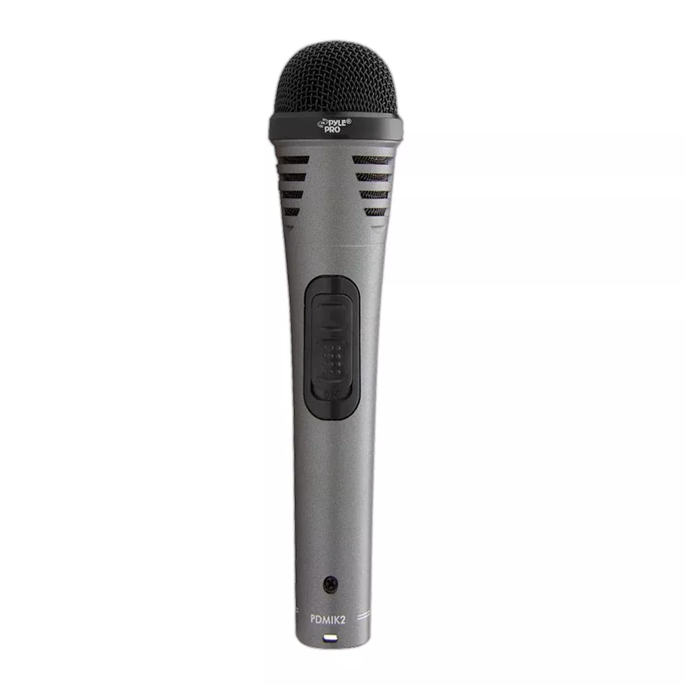 Pyle PDMIK2 Dynamic Handheld Microphone w/ 15' ft. XLR Cable