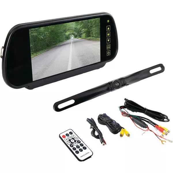 Pyle PLCM7400BT Bluetooth Backup Camera & Monitor System w/ 7" Display Screen