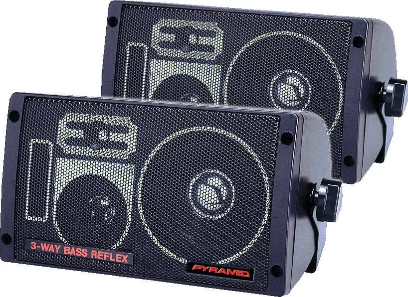 Pyramid 2060 300-Watt 3-Way Mini Box Speaker System