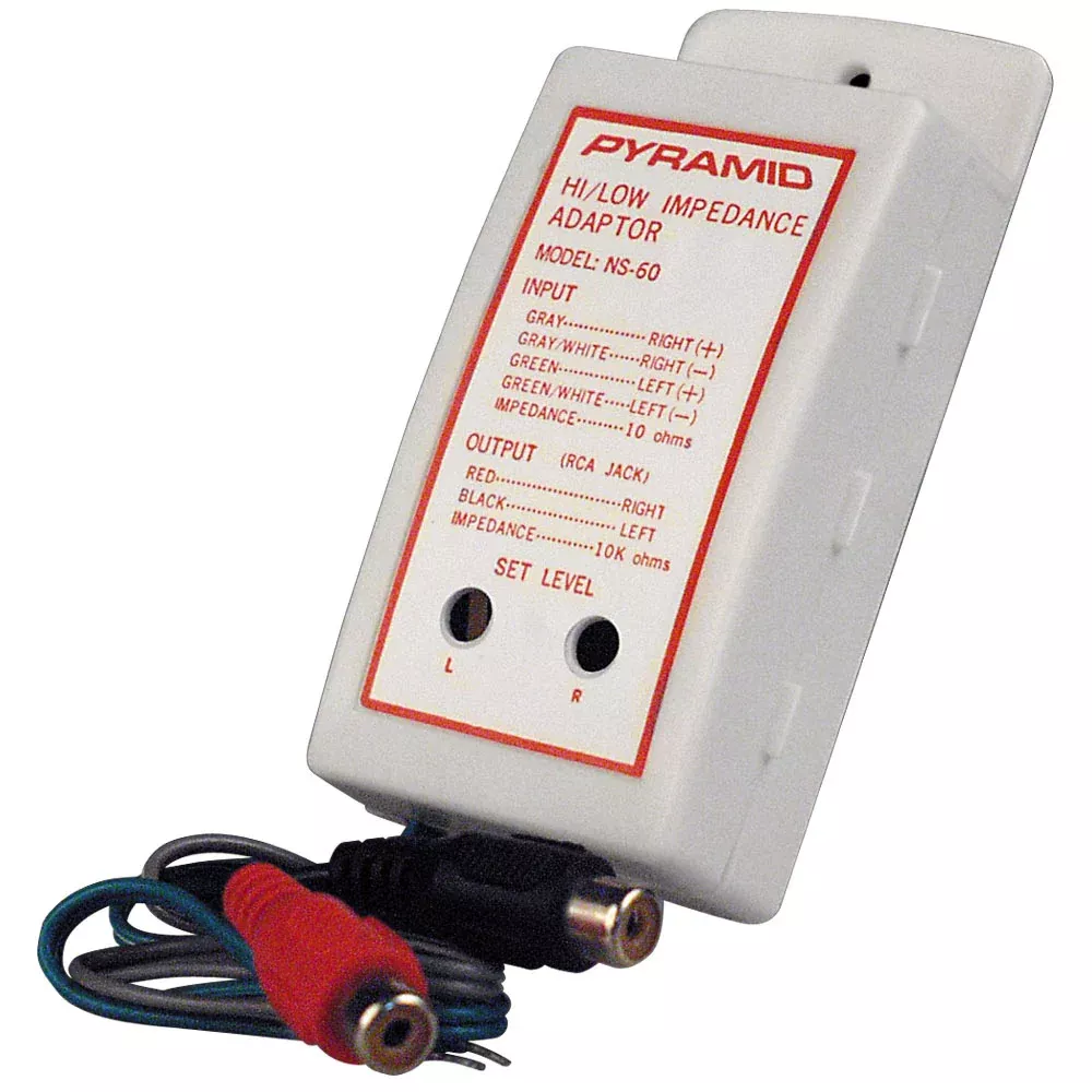 Pyramid NS60 RCA Line Level Convertor