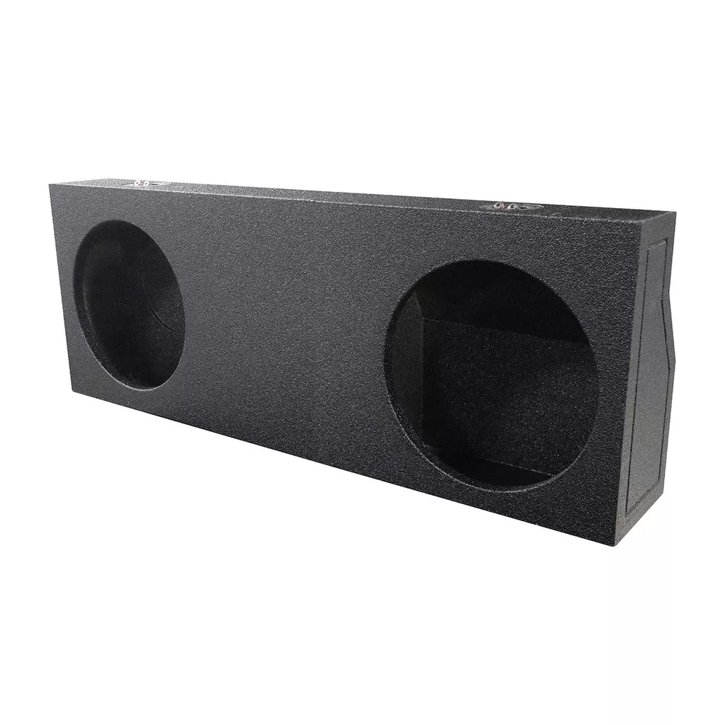 Qpower “qbomb” ’22-’23 Toyota Tundra Crew Max Dual 12″ Sealed Empty Woofer Enclosure