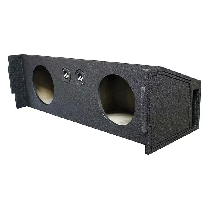 Qpower "qbomb" Dual 10″ Vented Empty Woofer Box - All Full Size Suv