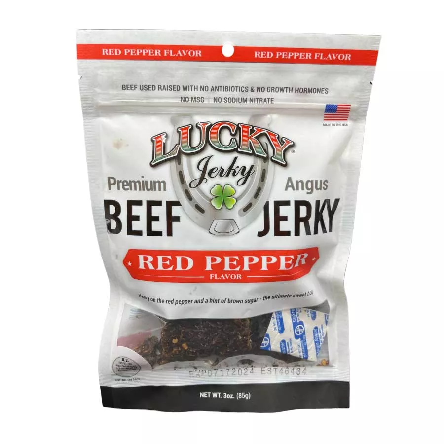 Red Pepper Beef Jerky | 3 oz | Nebraska Star Beef