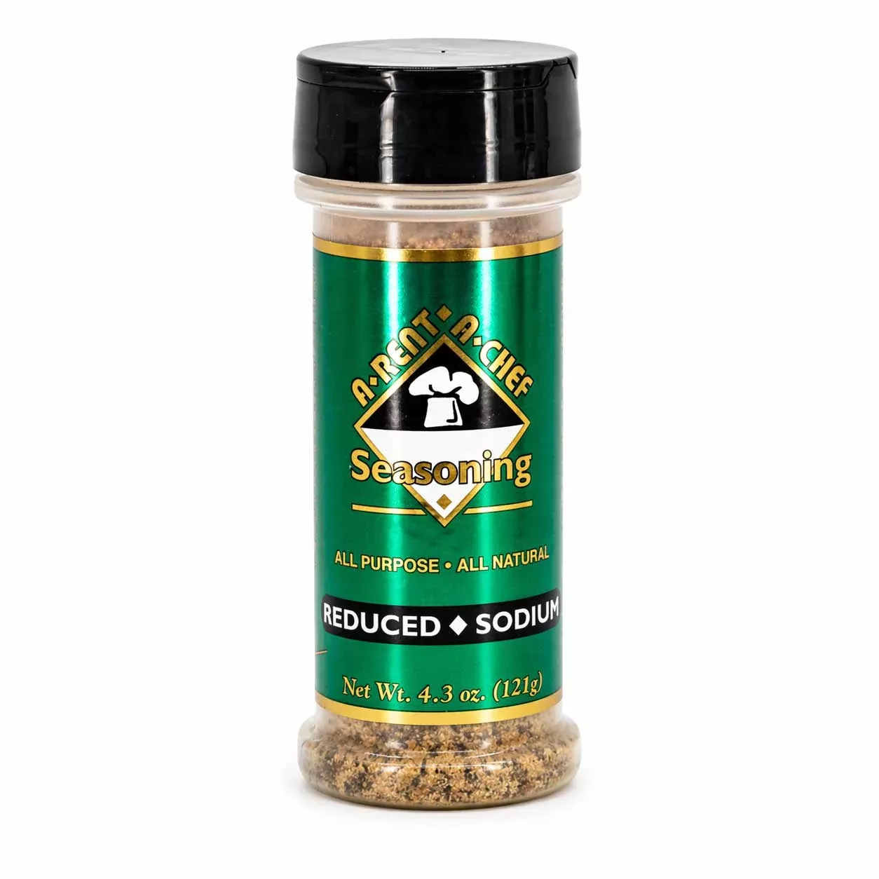 Reduced Sodium All Purpose Seasoning | 4.3 oz | Gluten Free | A-Rent-A-Chef