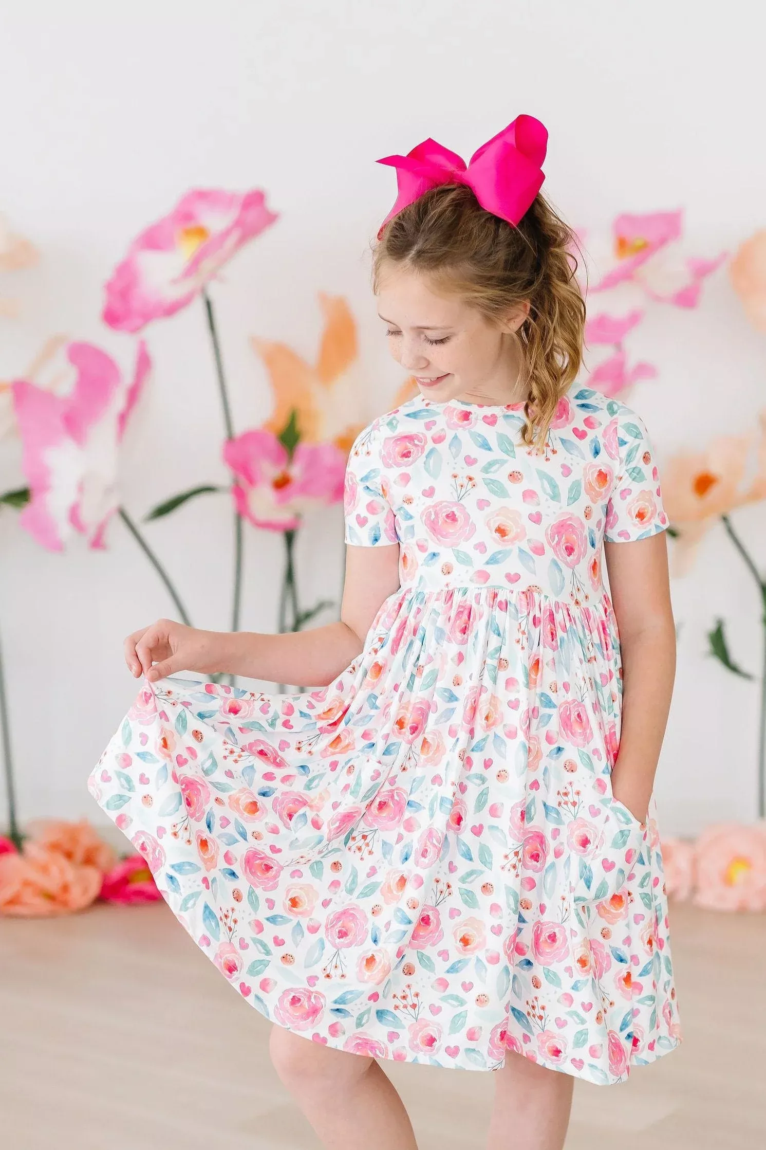 Rosettes S /S Pocket Twirl Dress