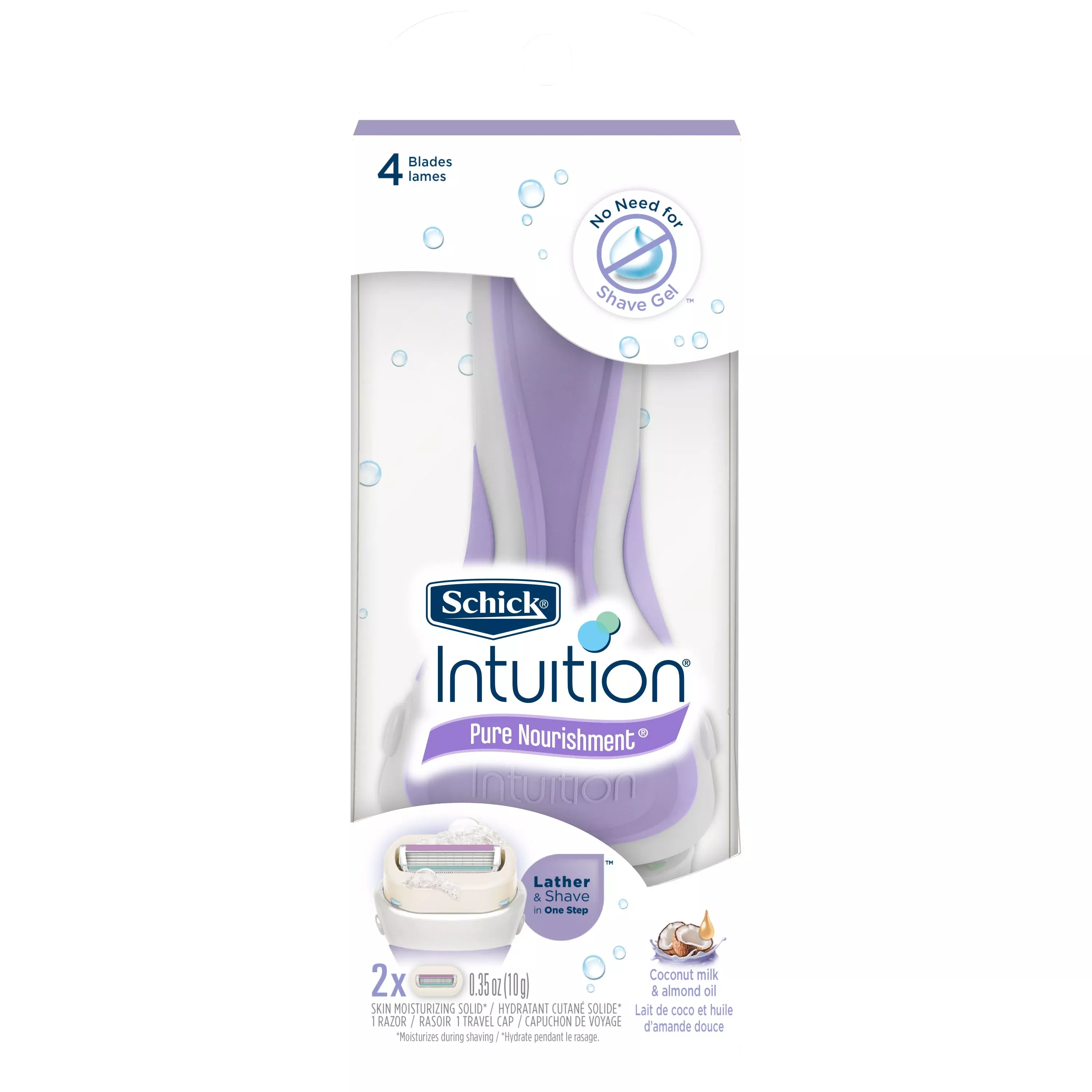 Schick Razor Intuition Coconut