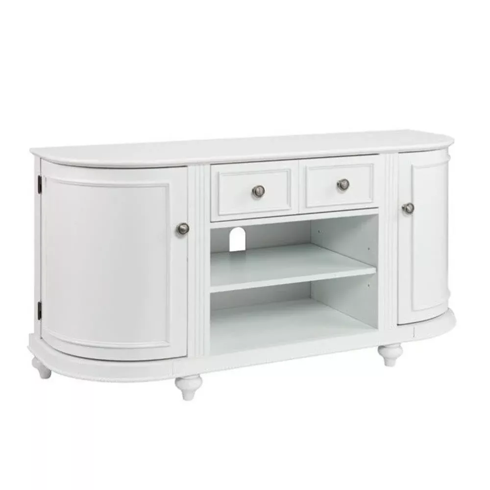 SEI Furniture Dandridge TV/Media Stand - White