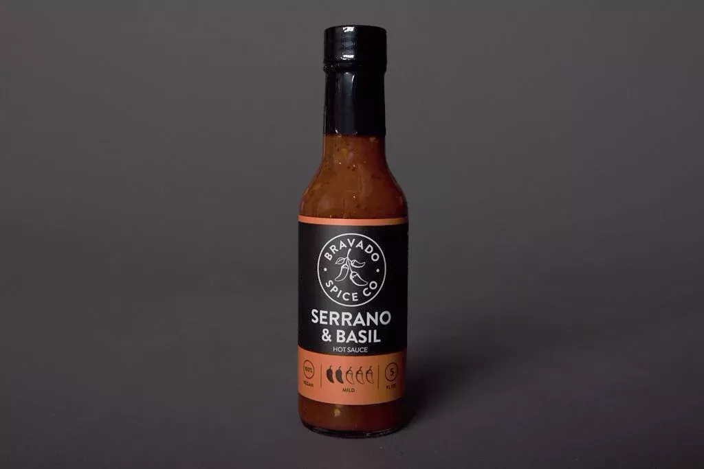 Serrano + Basil Hot Sauce | Bravado Spice Co.