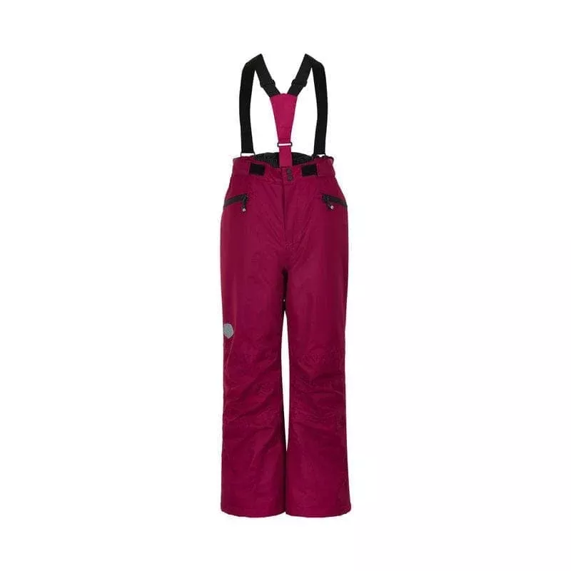 Ski Pants with Pockets Airflow 10K: Beet Red