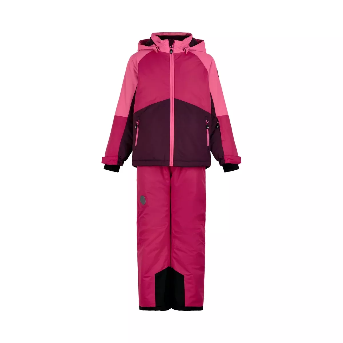 Ski Suit Set: Pink Peacock