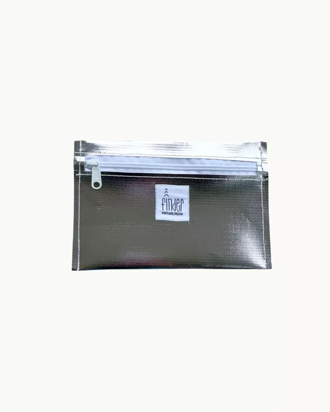 Small Silver Pouch by Finder Goods
