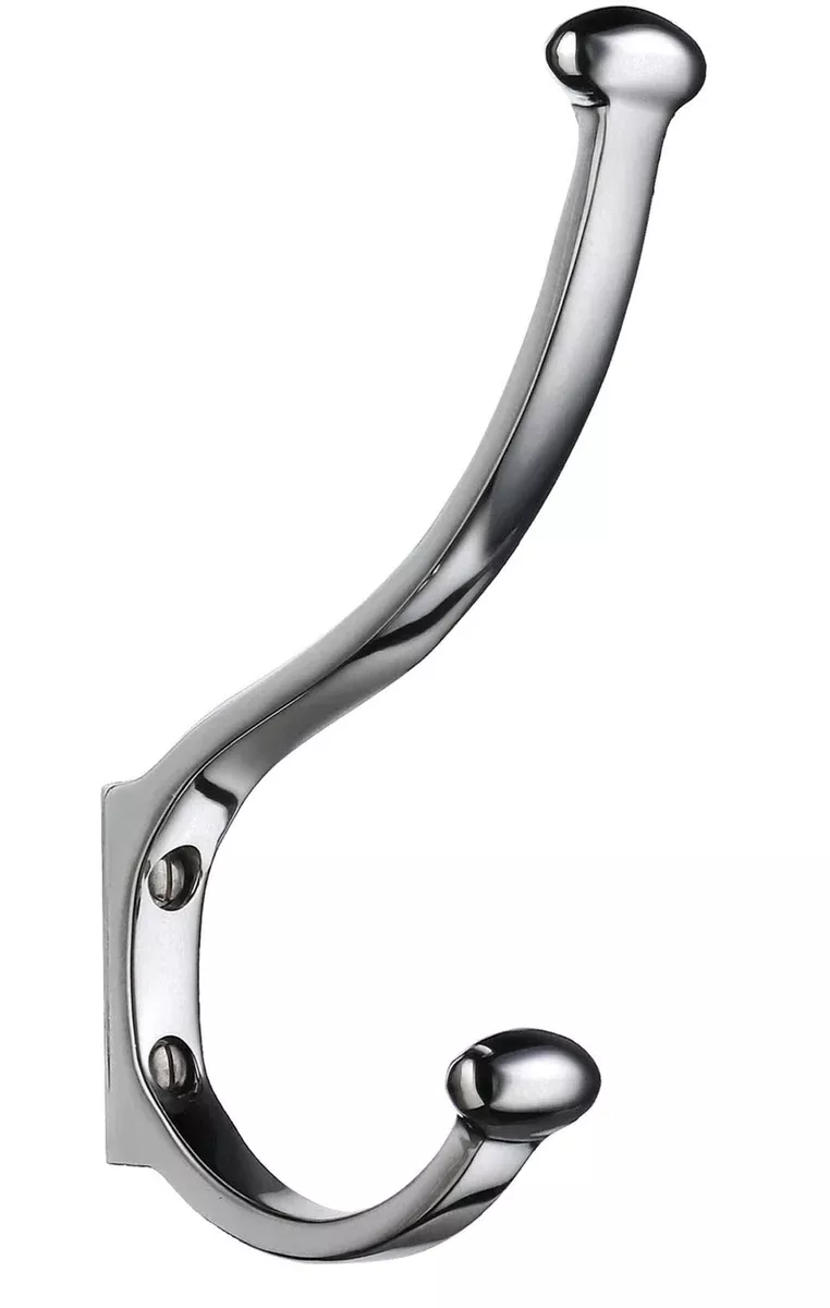 Smedbo BK1041 Classic Coat and Hat Hook, Polished Chrome