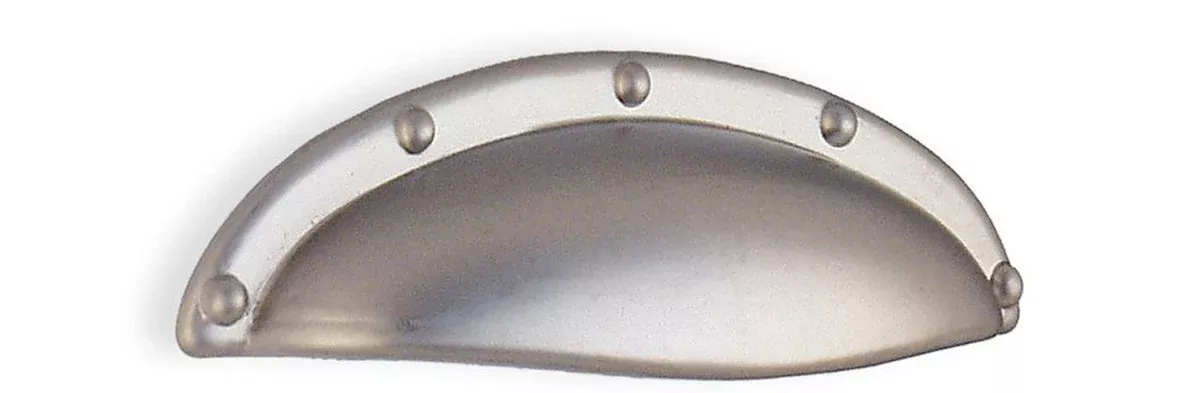 SMEDBO Cup Pull, Brushed Nickel On Zamak