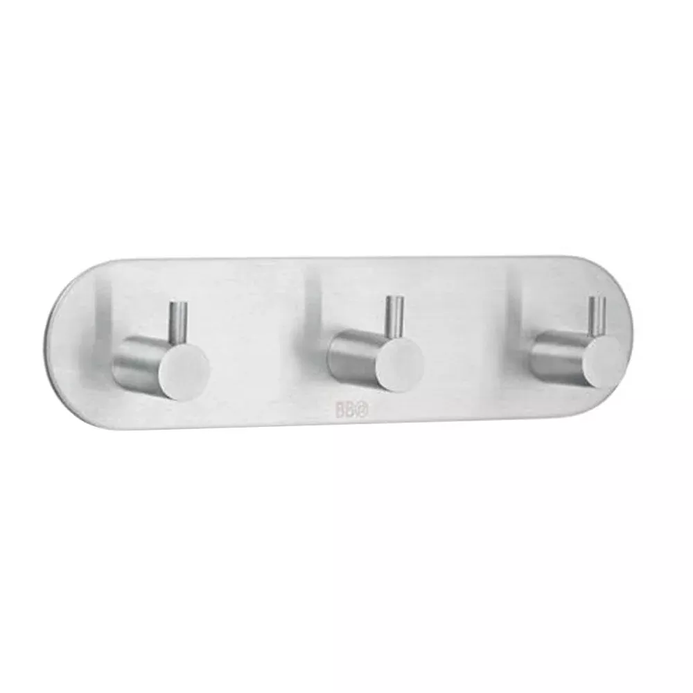 SMEDBO Design Triple Self Adhesive Wall Mounted Hook