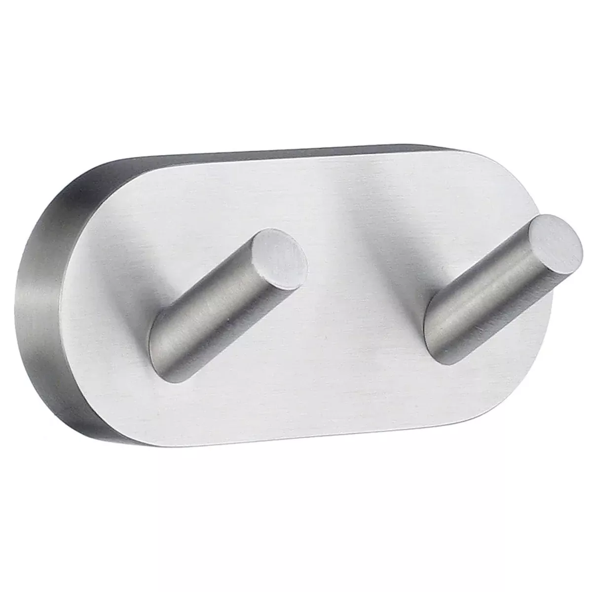 Smedbo SME_HS356 Double Towel Hook, Brushed Chrome