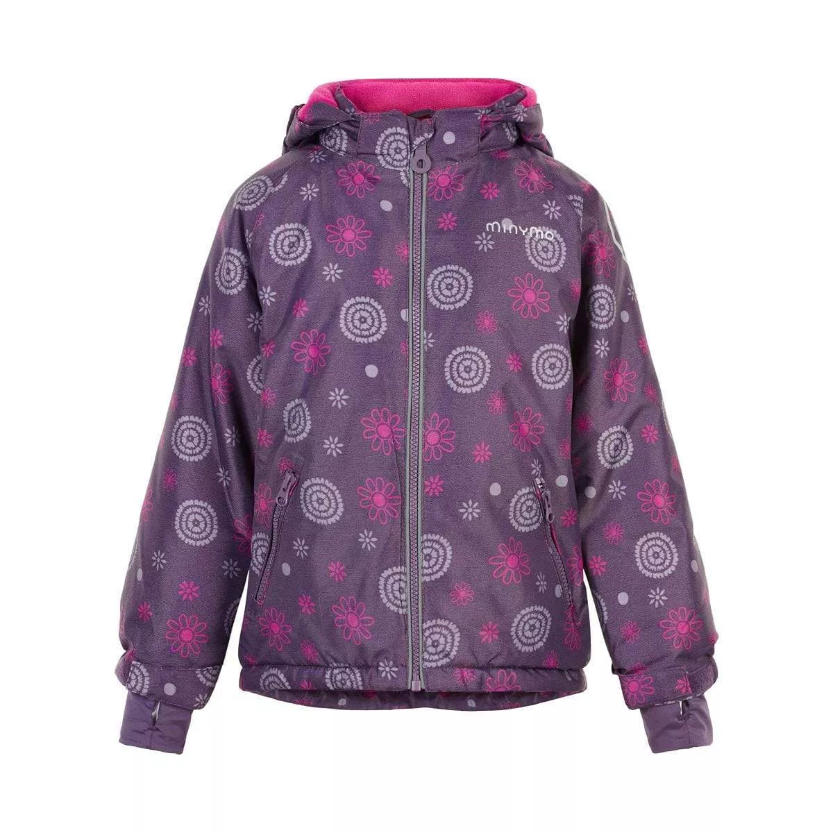 Snow jacket Oxford 8000 mm: Loganberry
